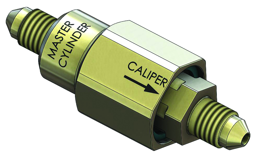 Anti knockoff and proportional valves In line ProSystem